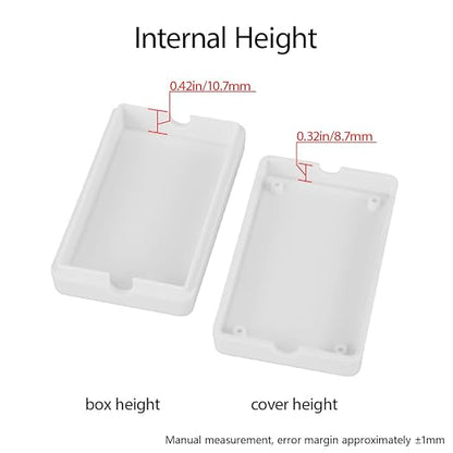 LeMotech Project Box 10 Pieces ABS Plastic Electrical Project Case Small - Image 4