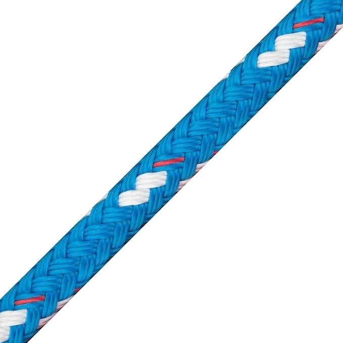 New England Ropes 3/16in Sta-Set Solid Red 50 Feet Long - Image 4