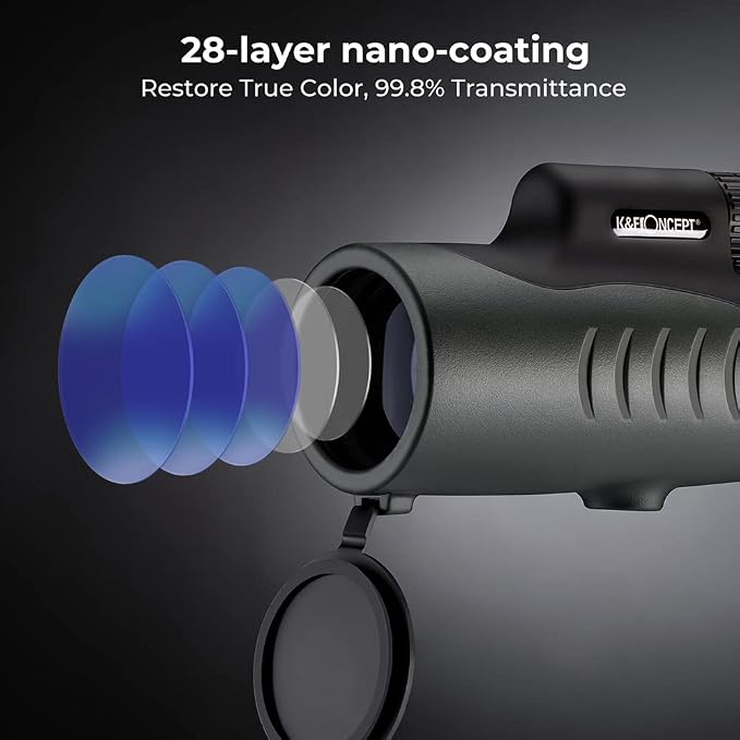 K&F Concept HD 12X42 Monocular Telescope - Image 4