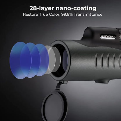 K&F Concept HD 12X42 Monocular Telescope - Image 4
