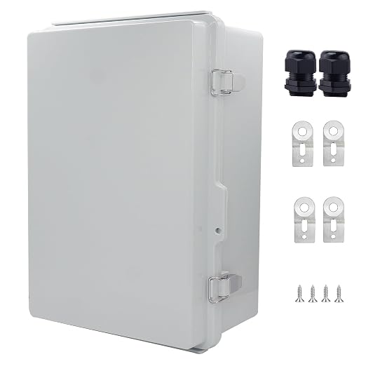 IP67 Waterproof Junction Box, ABS Plastic Electrical Enclosure by LuSumtly