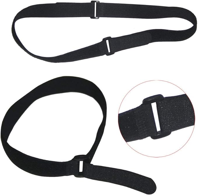 YiwerDer Reusable Fastening Cable Straps and Cable Ties Set 24 Pack, Adjustable - Image 4