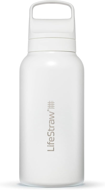LifeStraw Go Series — Insulated Stainless Steel Water Filter Bottle by LifeStraw