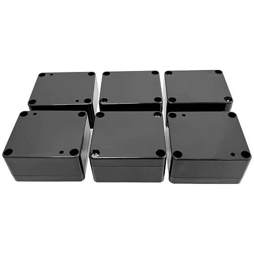 Project Box, IP65 Waterproof Electrical Project Case, ABS Plastic Dustproof by Fulushouxi