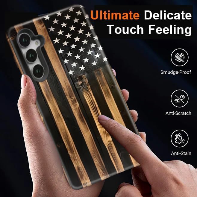 Compatible for Samsung Galaxy S24 FE 5G Case, Dual Layer Heavy Duty 2 in 1 - Image 7