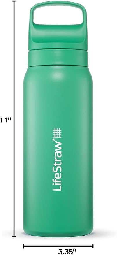 LifeStraw Go Series – Insulated Stainless Steel Water Filter Bottle - Image 9