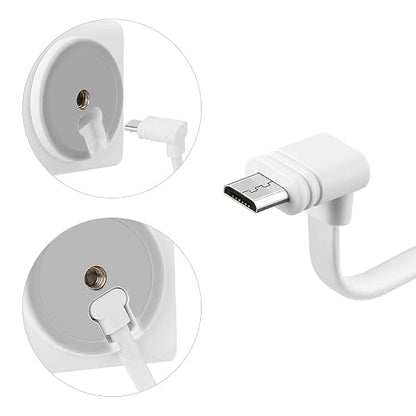 30 ft Extension Cable for WYZE Cam Pan V3, 90 Degree Micro to USB Power Cord - Image 5