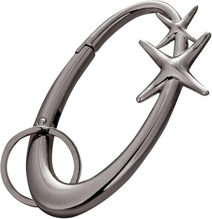 Y2K Cute Star Carabiner Keychain Cool Belt Loop Clip Starlight Heavy Duty - Image 2