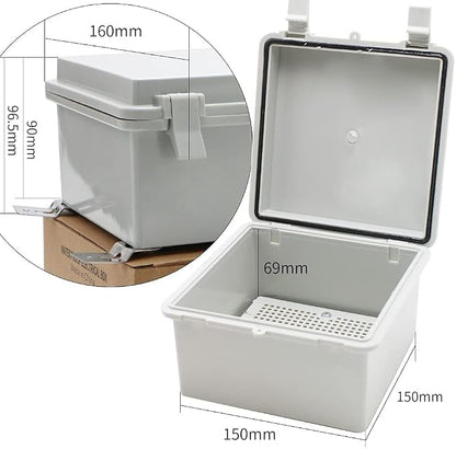 MAKERELE Electrical Weatherproof Outdoor Junction Box Small - Image 2
