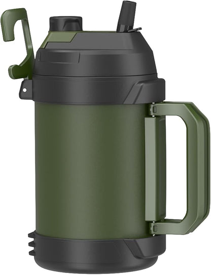 Zukro 1 Gallon Water Jug, One Gallon Large Triple Wall Insulated Metal Jug by ZukroDrinkware