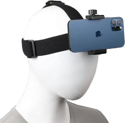 Head-Mounted Mobile Phone Holder, First-Person View Video Outdoor Live Shooting by PellKing