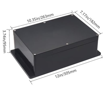 Junction Box IP65 Waterproof ABS Plastic Electrical Project Case Power Junction - Image 2