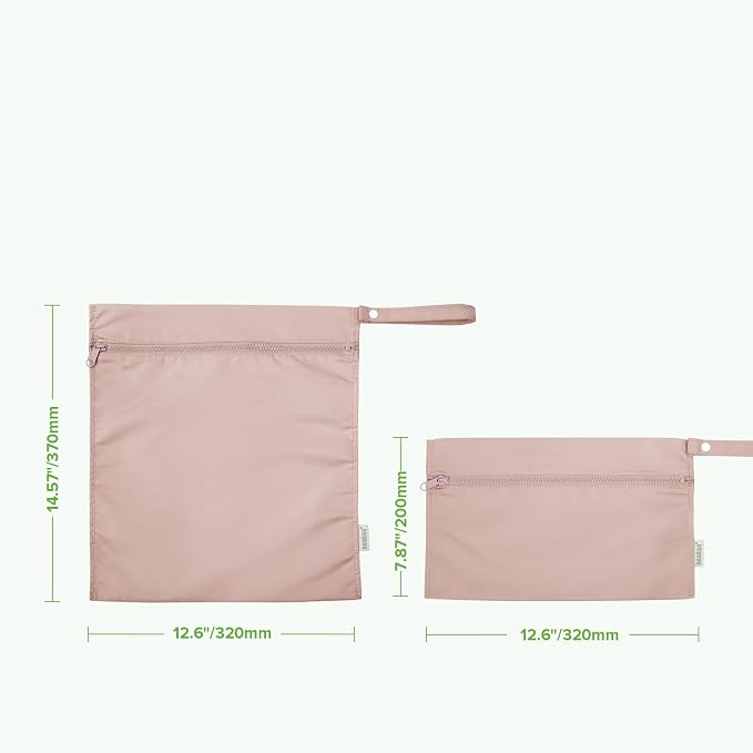 haakaa Waterproof Wet Bags for Baby Wet Dry Bags for Cloth Diaper, Swimsuit & - Image 9