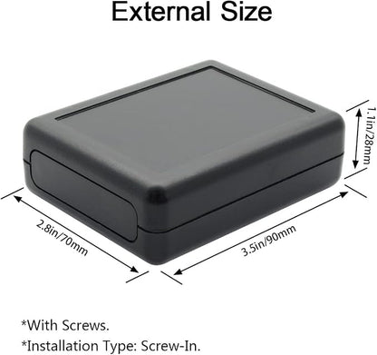 LeMotech Project Box 10 Pieces ABS Plastic Electrical Project Case Small - Image 2