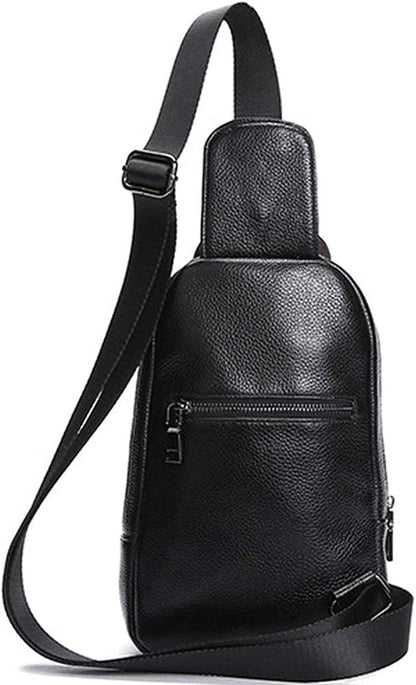 Hebetag Crocodile Genuine Leather Sling Chest Bag - Image 3