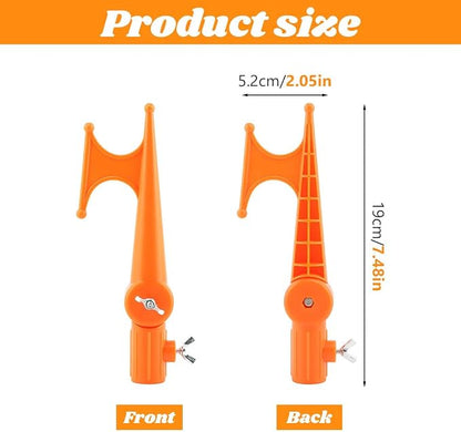 Xiaokeis Handy Hook, Plastic Multi-Purpose Utility Hook, Adjustable Elbow - Image 2