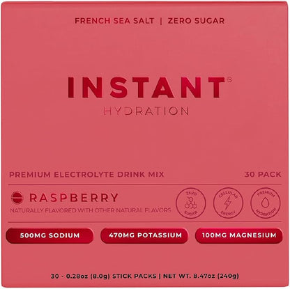 Instant Hydration Electrolytes Powder Packets by InstantHydration