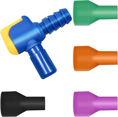 Big Bite Valve Replacement Mouthpiece Water Hydration Bladder Valve 4 Pack by QINGLER