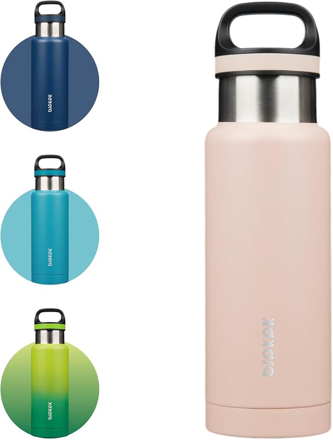 BJPKPK Insulated Water Bottle 18OZ Stainless Steel Water Bottle by BJPKPK