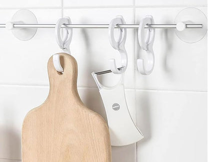 White Hanging Hooks, Table Edge Hook, Hook Clip, Hanging Clips Hook, Windproof - Image 6