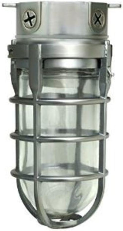 Woods L1706BS Vandal Resistant 150W Incandescent Security Light; Ceiling Mount; by Woods