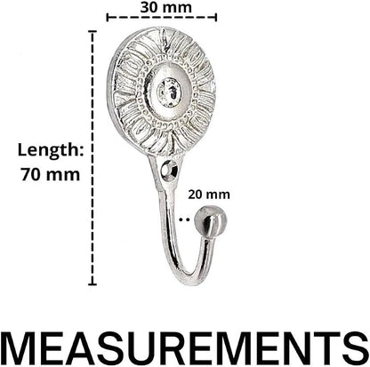 FAPBADRI Multipurpose Hooks, Used to Hang Clothes, Curtain Hold Backs, Colour - Image 3