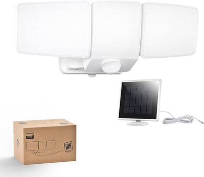 Philips 3600LM Solar Security Lights, 5000K Waterproof Dimmable LED Motion by PhilipsLightingLED
