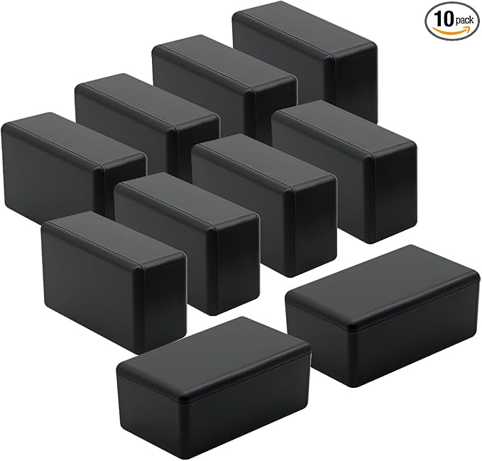 LeMotech Project Box 10 Pieces ABS Plastic Electrical Project Case Small by LeMotech