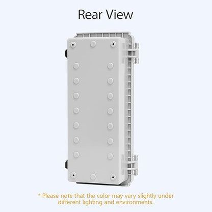 LeMotech Electrical Box, IP67 Waterproof Hinged Clear Cover Stainless Steel - Image 6