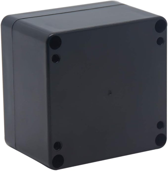 2 Pack Project Box IP65 Waterproof Junction Box ABS Plastic Black Electrical - Image 7
