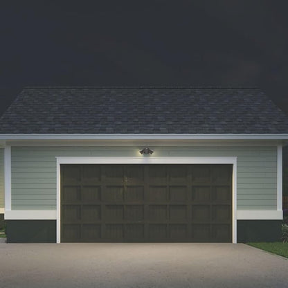 Lithonia Lighting HomeGuard 2-Light LED Outdoor Flood Lights, Outdoor LED Lights - Image 8
