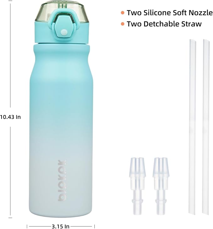 BJPKPK Insulated Water Bottle 25oz Stainless Steel Water Bottles - Image 4