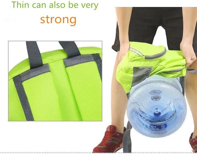 Geboldil Men's and women's waterproof backpack traveling backpack peacock green - Image 4