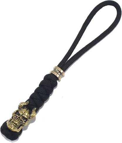 Knife Lanyards with Brass Beads, Paracord Lanyard, Tactical Lanyard by bralafia