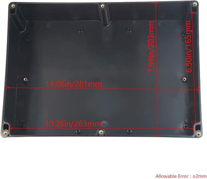 Project Box IP65 Waterproof Junction Box ABS Plastic Black Electrical Boxes DIY - Image 3