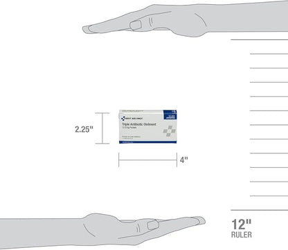 First Aid Only 12-001 Triple Antibiotic Ointment Packet - Image 3