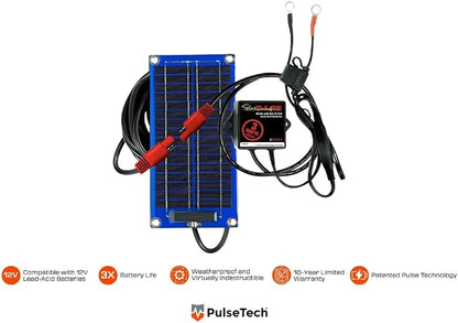 PulseTech SolarPulse Solar Battery Charger Maintainer, 3 Watt - Image 2