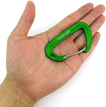 12kN 3.2"x2" Heavy-Duty Carabiner Clips - Image 3