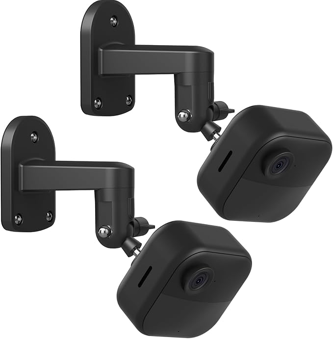 2 Pack 360 Degree Adjustable Adhesive Mount by AOZTSUN
