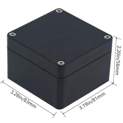 2 Packs Junction Box IP65 Waterproof ABS Plastic Electrical Project Case Power - Image 2