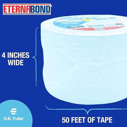 EternaBond RoofSeal White 4" x50' MicroSealant UV Stable RV Roof Seal Repair - Image 6