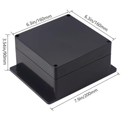 Junction Box IP65 Waterproof ABS Plastic Electrical Project Case Power Junction - Image 2