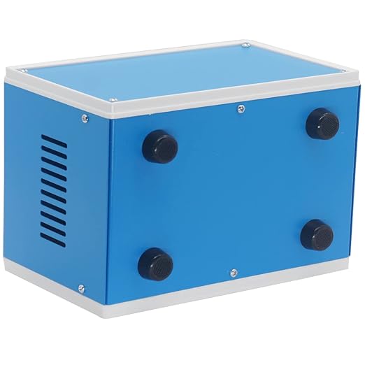 Zulkit Electronic Enclosures Blue Metal Enclosure Project Case DIY Box Junction - Image 5
