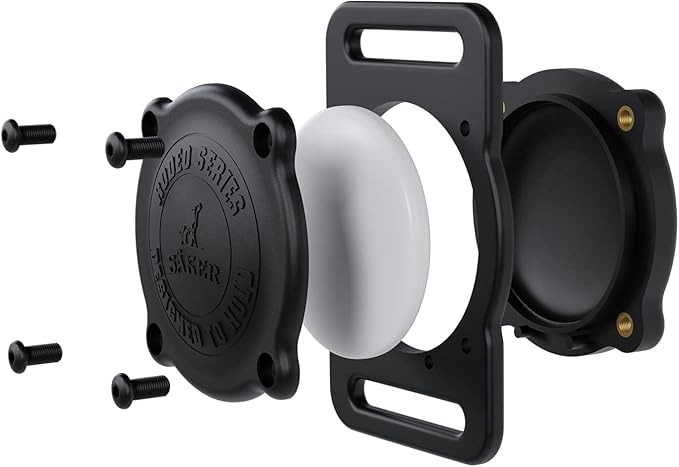 SÄKER IP68 Waterproof The Safest AirTag Dog Collar Holder, Ultra-Durable by S%C3%A4ker