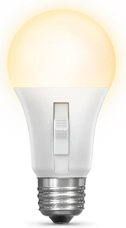 Feit Electric LED Dusk to Dawn Light Bulb, A21 100W Equivalent, Non-Dimmable - Image 2