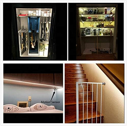Sensky 19.7ft/6m Motion Activated LED Strip Light Kit Flexible LED Strip Motion - Image 5