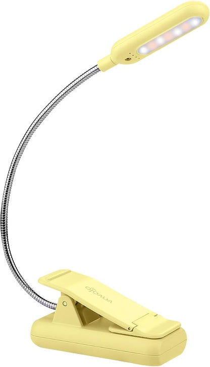 VAVOFO Rechargeable Book Light for Reading in Bed Kids, 7 LED Reading Light by VAVOFO