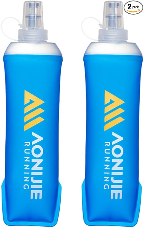 AONIJIE TPU Soft Flask Water Bottle Collapsible Running Flask by AONIJIE