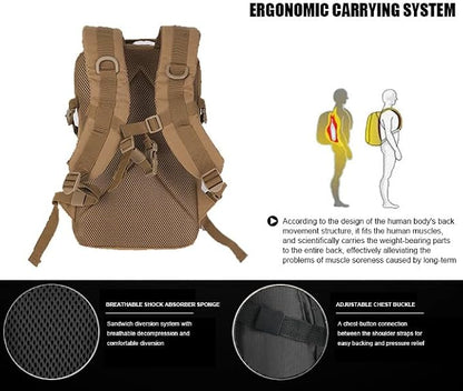 Miramrax 12L Small Backpack Day Pack - Image 7