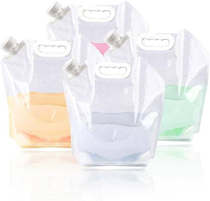 SUPANT Collapsible Emergency Water Jug Container Bag, BPA Free Plastic Water by SUPANT